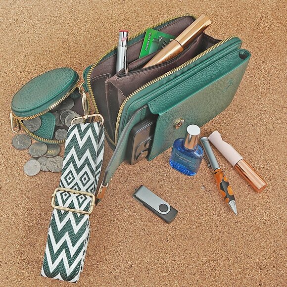 Artizanni Womens Crossbody Wallet Phone Case, Vegan Leather Fashion Bag Shoulder - Picture 5 of 5